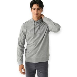 FAHERTY BRAND Men's Sunwashed Midweight Organic Hoodie L